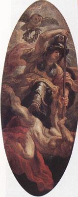 Peter Paul Rubens Minerva Conquering Ignorance (mk01) oil painting picture